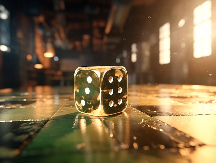 Antarmuka taruhan Lightning Dice dengan pengganda dan opsi pembayaran QRIS